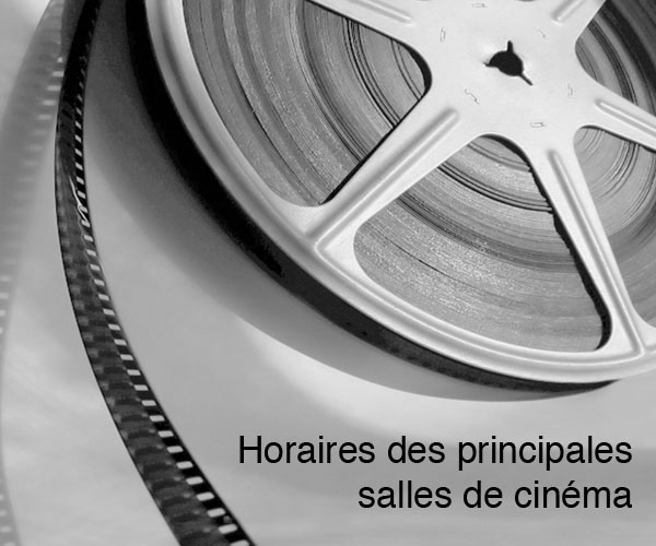 PDF des horaires de cinéma