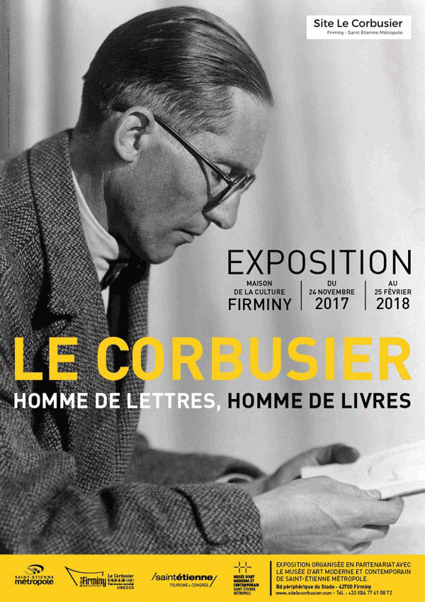 Le Corbusier, homme de lettres, homme de  livres
