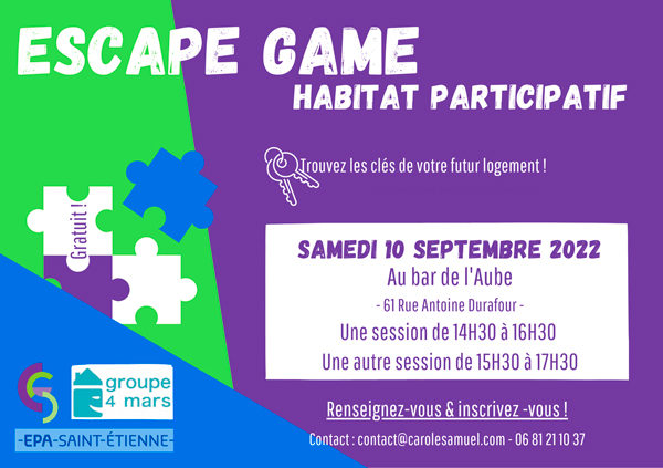 Escape Game Habitat Participatif